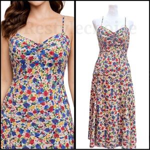 MODA international Maxi summer Floral Dress size 6